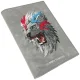 Nimmy Raptor Lion Passport and Wallet Case Gray