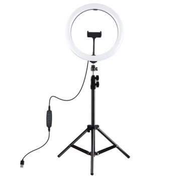 LED Ring Light 30 cm with Tripod Mount up to 1.1m and Phone Holder
