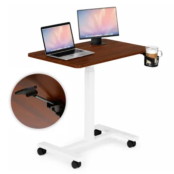 Modernhome Mobile Adjustable Laptop Desk 71x48 cm Brown