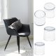 Furniture Chair Legs Protective Pads Caps Covers 4 pcs, 19 mm, Transparent