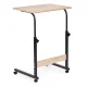 ModernHome Mobile Laptop Table, Light Oak