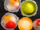 Ice Ball Maker Mold Set, 4 Pcs, Transparent