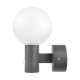 Maclean MCE515 GR LED Facade Lamp with Motion Sensor, 15W, IP65, Grey
