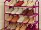 4-Tier Shoe Rack Organizer 27542_R, Pink