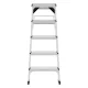 Hailo D60 StandardLine Double-Sided Stepladder 2x5 Steps