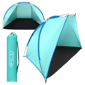 4FIZJO PRO 2-Person Beach Tent, Light Blue
