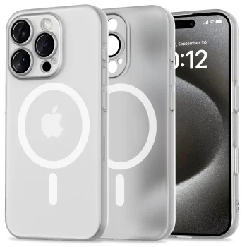 Tech-Protect iPhone 16 Pro Case MagSlim MagSafe, White