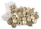 Christmas Tree Baubles Set 100 pcs with Star, 6/4/3 cm, Gold