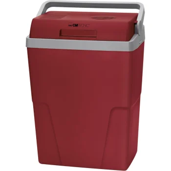 Clatronic KB 3713 N Cool Box 22L, 12V/230V, Red/Grey