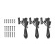 Thermaltake CT120 EX ARGB Sync PC Cooling Fan 3-Pack Black