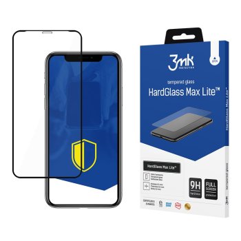 Apple iPhone 11 Pro Max 6.5'' 3MK HardGlass Max Lite 5D Tempered Glass Screen Protector