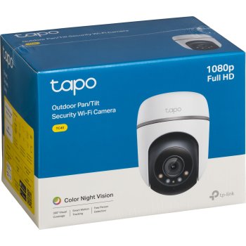 Tapo TC40 Āra Novērošanas Kamera, Balta/Melna