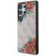 Guess Leather 4G Flowers MagSafe vāciņš Samsung Galaxy S25 Ultra - Rozā