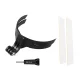Puluz Helmet Chin Strap Mount for Action Cameras, Black