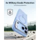 ESR Classic Hybrid Kickstand MagSafe Case for iPhone 18 Pro / 17 Pro - Matte Light Blue