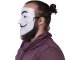 Guy Fawkes Mask V for Vendetta Anonymous Halloween Costume, White