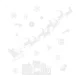 Ruhhy 00022305 Christmas Window Stickers, 66 cm