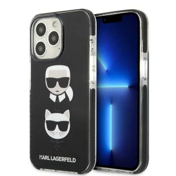 Karl Lagerfeld Karl&Choupette Head Case for iPhone 13 / 13 Pro - Black