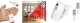 Home Office Wireless Alarm Siren Bell with Motion Sensor + 2 Remote Controls