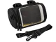 Waterproof Bike Handlebar Bag with Phone Holder and Shoulder Strap, Black