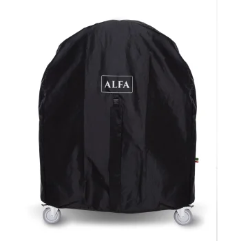 Alfa Forni Protective Cover for 4 Pizze with Base (Classico), Black