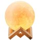 Home Office Humidifier Air Purifier Night LED Lamp, up to 880 ml, Moon
