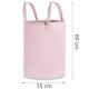 Nukido Cotton Toy Basket, Pink