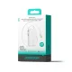 Joyroom JR-PR2L 10000mAh 35W Power Bank with USB-C and Lightning Cables - White