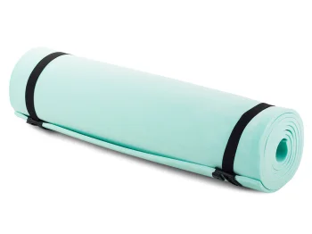 Yoga and Fitness Exercise Mat, 50x180x0.5 cm, Green