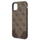 Guess 4G Triangle Case for Apple iPhone 11 / Xr, Brown