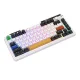 Wireless mechanical keyboard Royal Kludge KZZI K75 pro RGB, Eternity Switch (black and white)