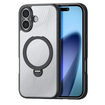 Dux Ducis Aimo Mag Case for iPhone 17 with Stand, Black