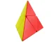 Pyraminx Speed Cube Educational 3D Logic Puzzle Toy, Multicolor