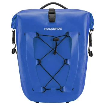 Rockbros 30140022004 Waterproof Bicycle Pannier Bag 25-32L - Blue