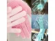 Silicone Dishwashing Gloves with Scrubber, 2 pcs