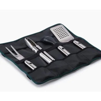 Joseph Joseph GrillOut 4-Piece BBQ Utensil Set with Storage Case