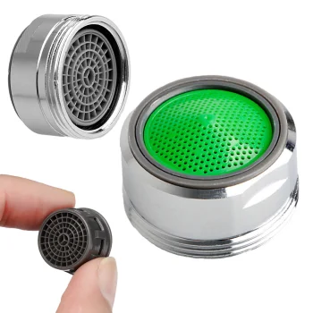 Tap Aerator Nozzle M24, Plastic, Silver