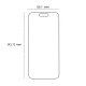 TFO 2.5D Tempered Glass for Apple iPhone 15 Pro 6.1\"
