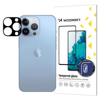 Wozinsky Full Camera Glass for iPhone 15 Pro Max, Black