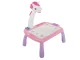 Kids Drawing Projector - Table with Markers, Pink