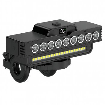 Front LED Bicycle Light 900 Lumens 7 Modes USB-C