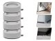 Anti-Vibration Pads for Appliances, 4 pcs, 7 × 2.5 cm, White