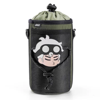 Rockbros Travel Bottle Bag with Shoulder Strap 1l, Green