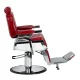 Barber Chair Gabbiano Royal X, Red