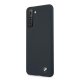 Samsung Galaxy S21 (SM-G991) BMW Signature Silicone Case Cover (BMHCS21SSILNA), Navy