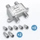 Berdsen BD-957 Passive 3-Way Antenna Splitter 5–2400 MHz