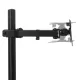 Maclean MC-967 Dual Monitor Desk Mount, 13-27\", 9kg, VESA 100x100