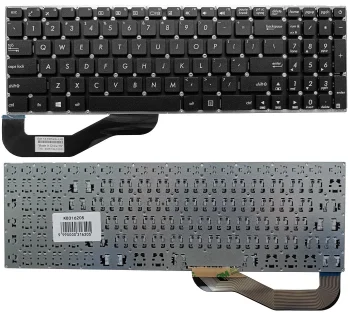 Keyboard for Asus R540, A540, K540, X540, F540, US Layout, Black