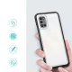Case for Samsung Galaxy A03s Hybrid Armor Clear 3 in 1, Black