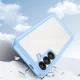 Outer Space Hybrid Case with Gel Frame for Samsung Galaxy S25, Blue